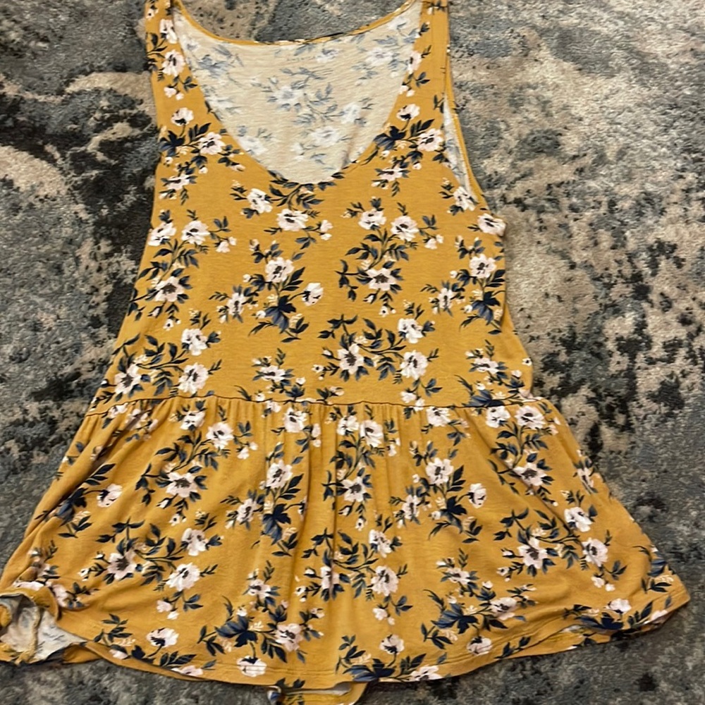 American Eagle Floral Tank